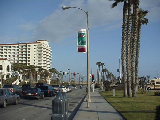 Huntington Beach street reference photographed for JavaKazRace